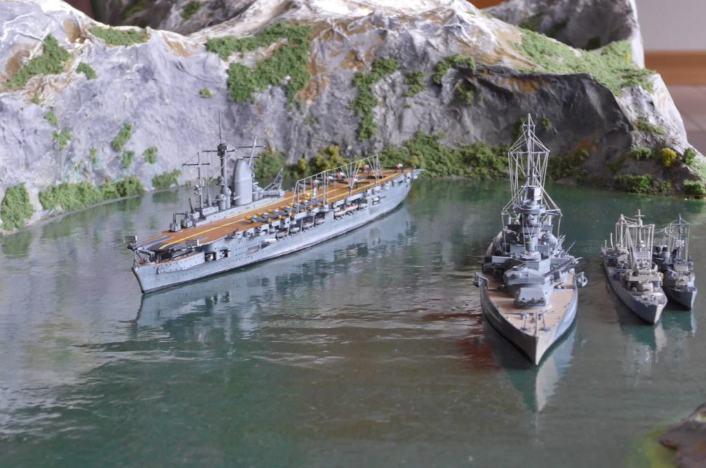 Graf Zeppelin, Scharnhorst, Z 26 u. T 35 / 1:700