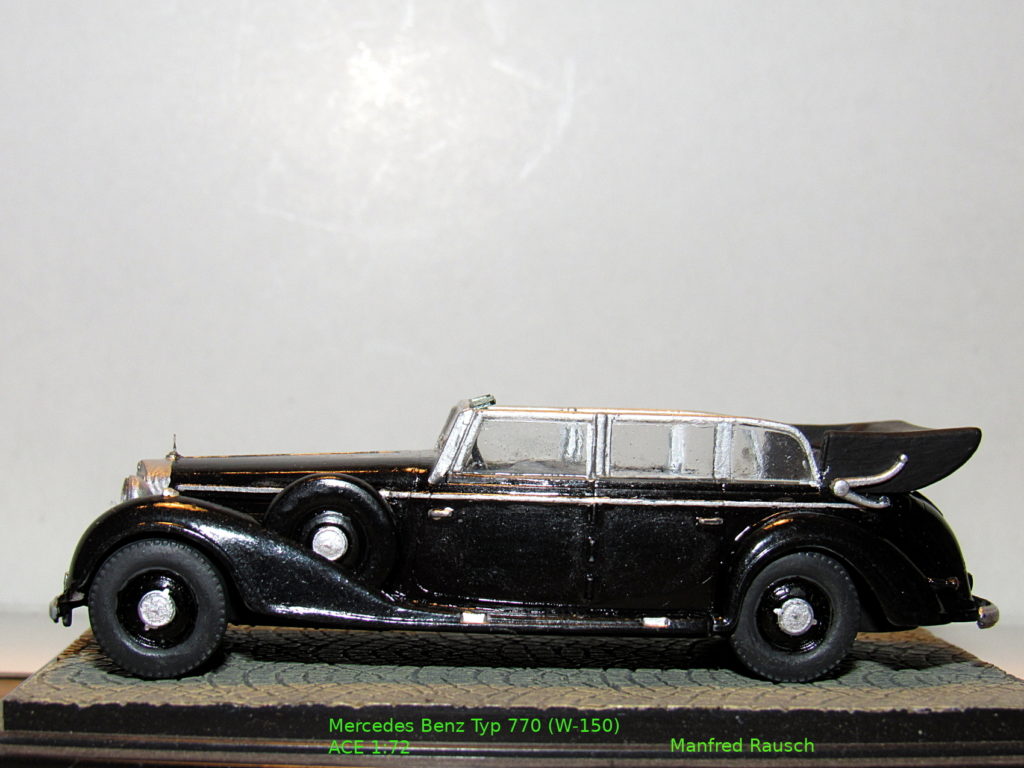 Manferd Rausch / Mercedes Benz Typ 770K / ACE / 1:72