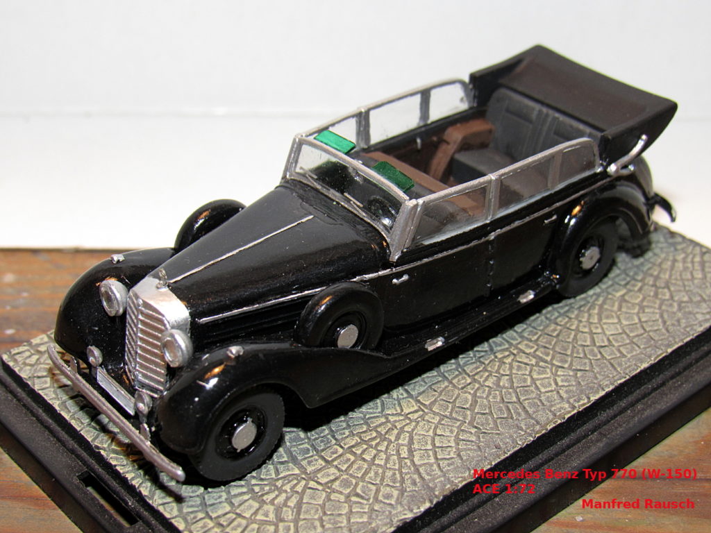 Manferd Rausch / Mercedes Benz Typ 770K / ACE / 1:72