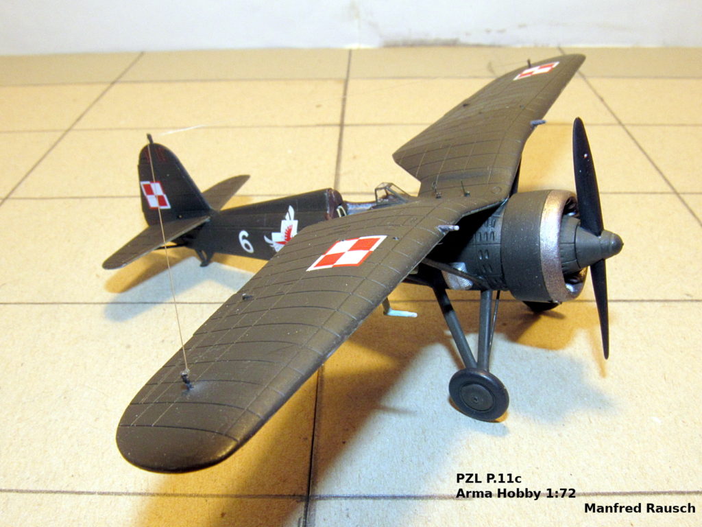 Manfred Rausch / PZL P.11c / Arma Hobby / 1:72