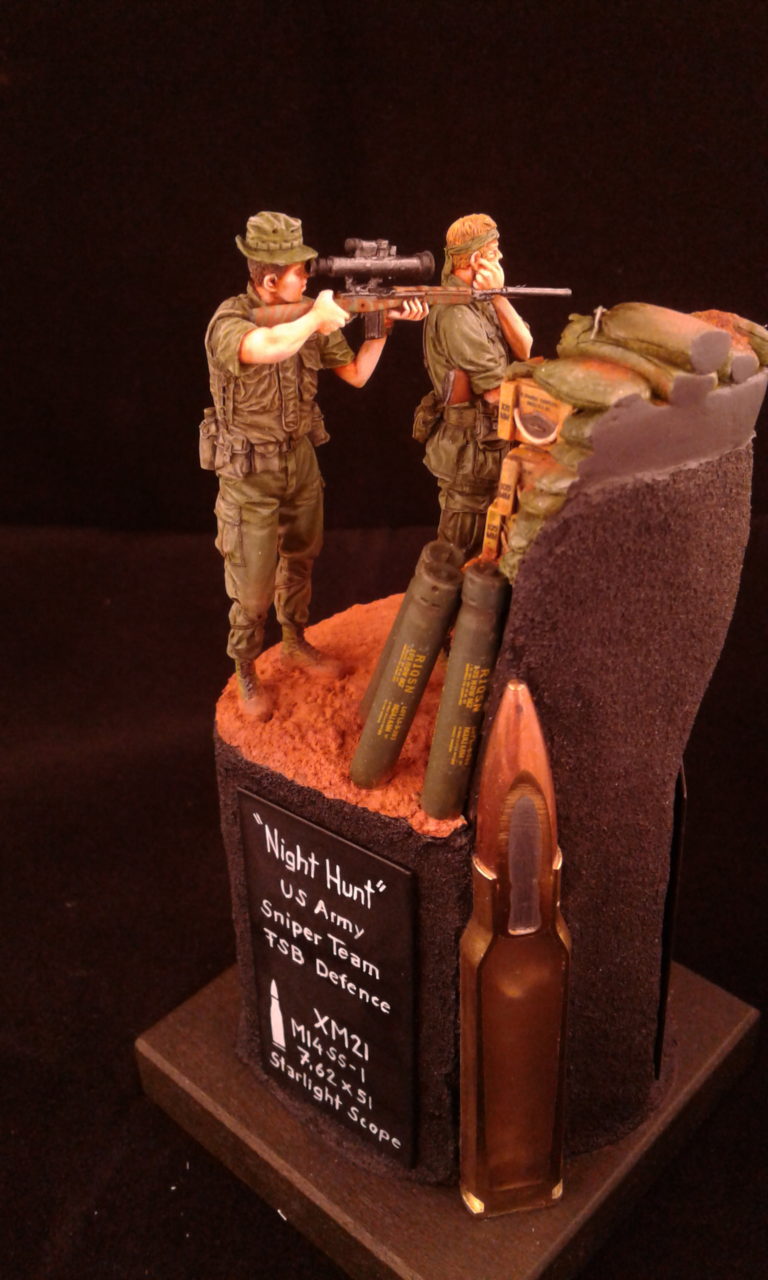 US-Army Sniper Team 1969 / Bravo 6 / 1:35