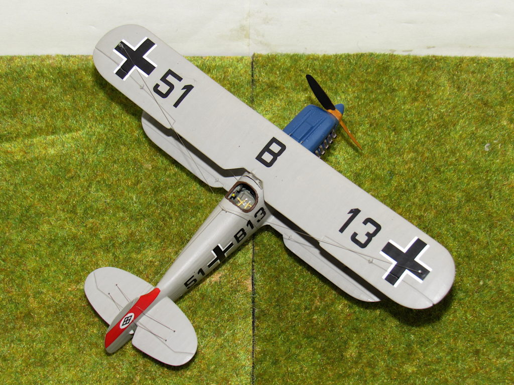 Manfred Rausch / Heinkel He 51 A-1 / 1:72 / Hasegawa