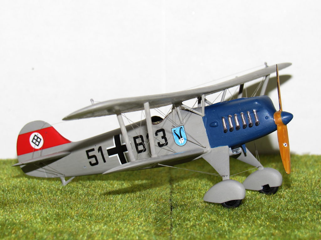 Manfred Rausch / Heinkel He 51 A-1 / 1:72 / Hasegawa