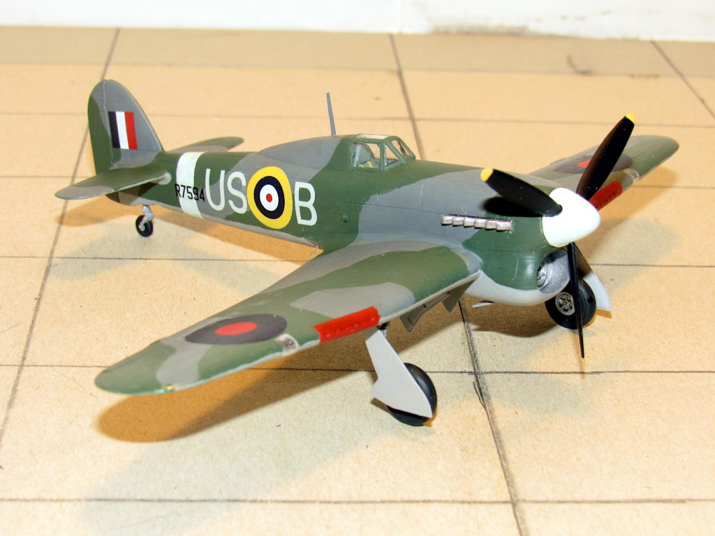 Manfred Rausch / Hawker Typhoon Mk.Ia / 1:72 / Brengun