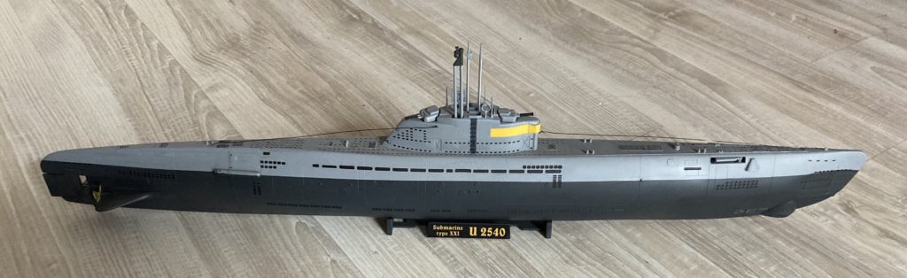 Michael Rohländer IG Modellbaugruppe Hemer / U-Boot Typ XXI / 1:144 / Revell