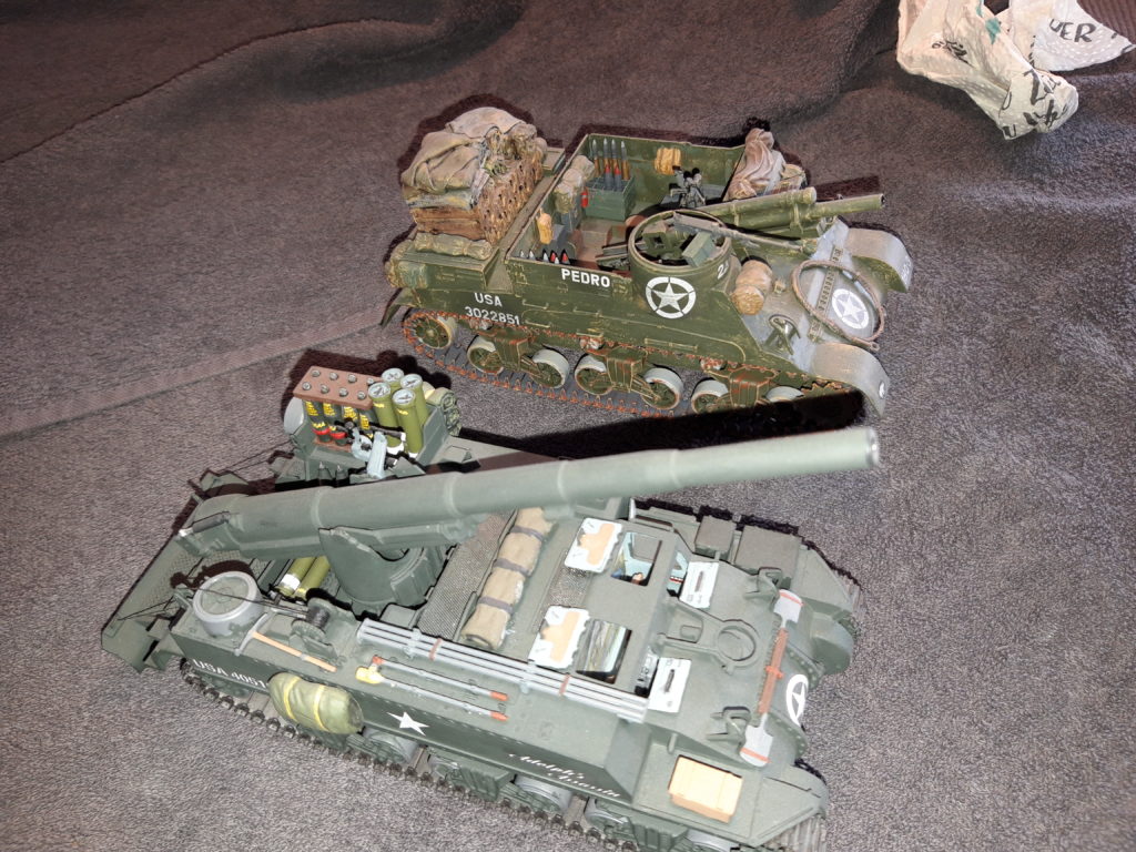 Michael Rohländer IG Modellbaugruppe Hemer / US M7 Priest & M12 GMC / 1:35