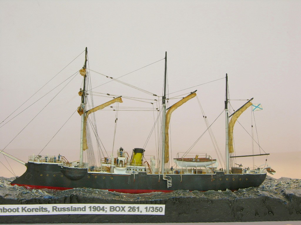 Andreas Martin / rus. Kanonenboot Koreits / 1:350 / Box 261