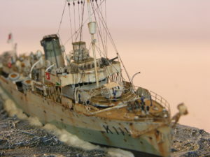 Andreas Martin / Flower Class Corvette HMS Pennywort / 1:350 / Mirage Hobby