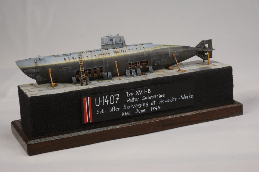 Bernd Muscheid MBF Siegen / U-1407 TypXVII-B / 1:350 / Mikro Mir